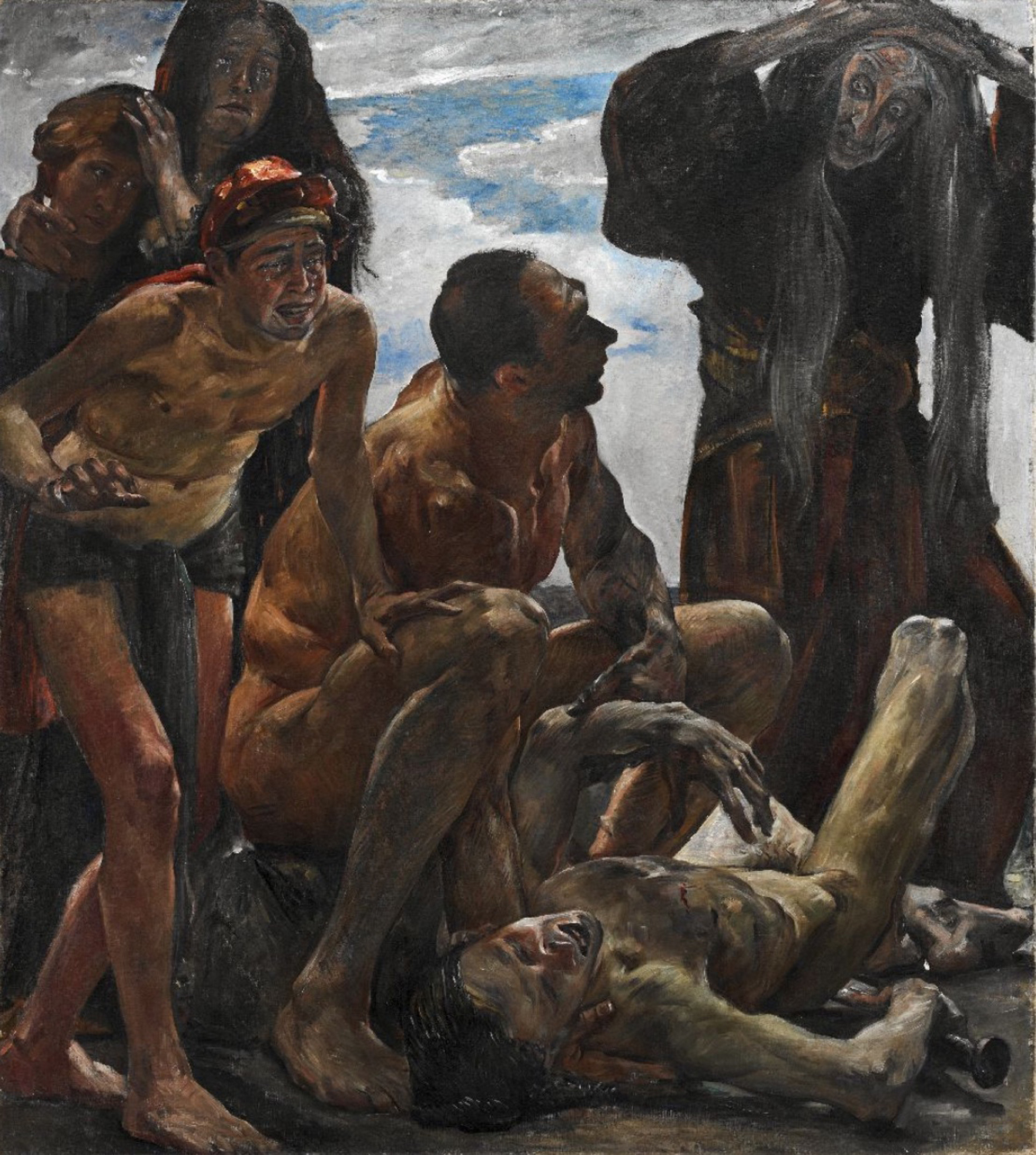 The Mourning, 1908