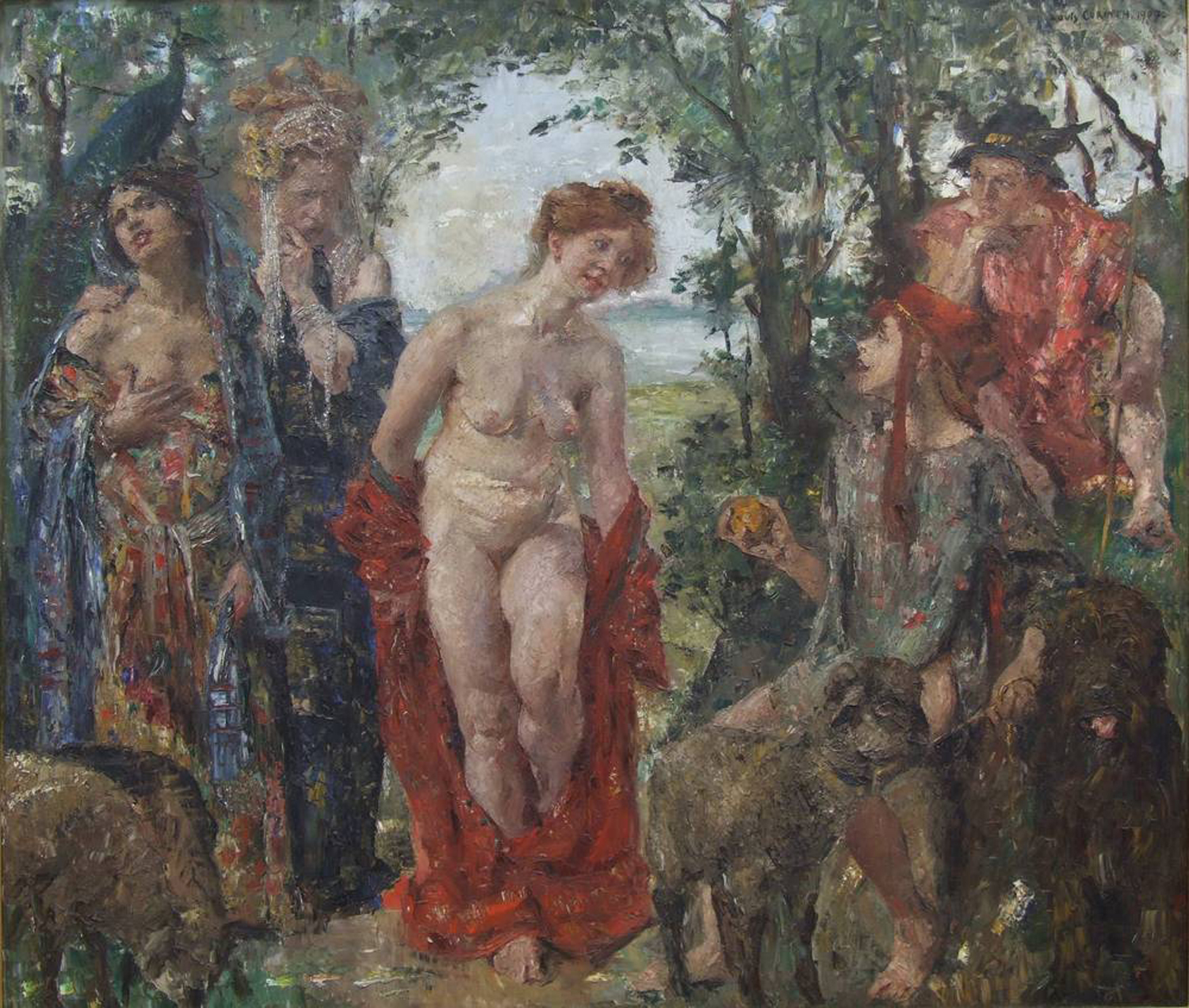 The Judgement of Paris, 1907