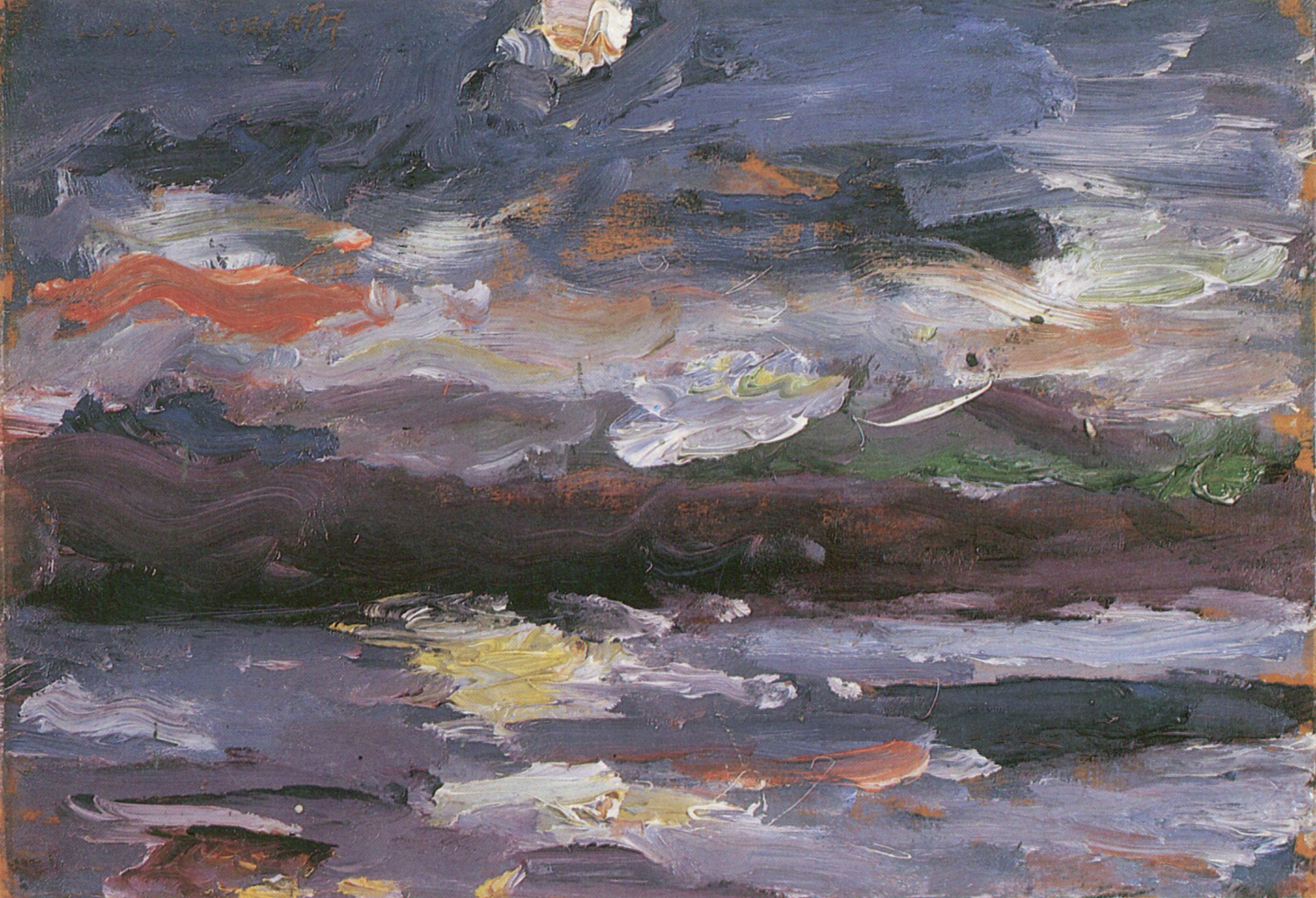 Walchensee, Moonlight, 1920