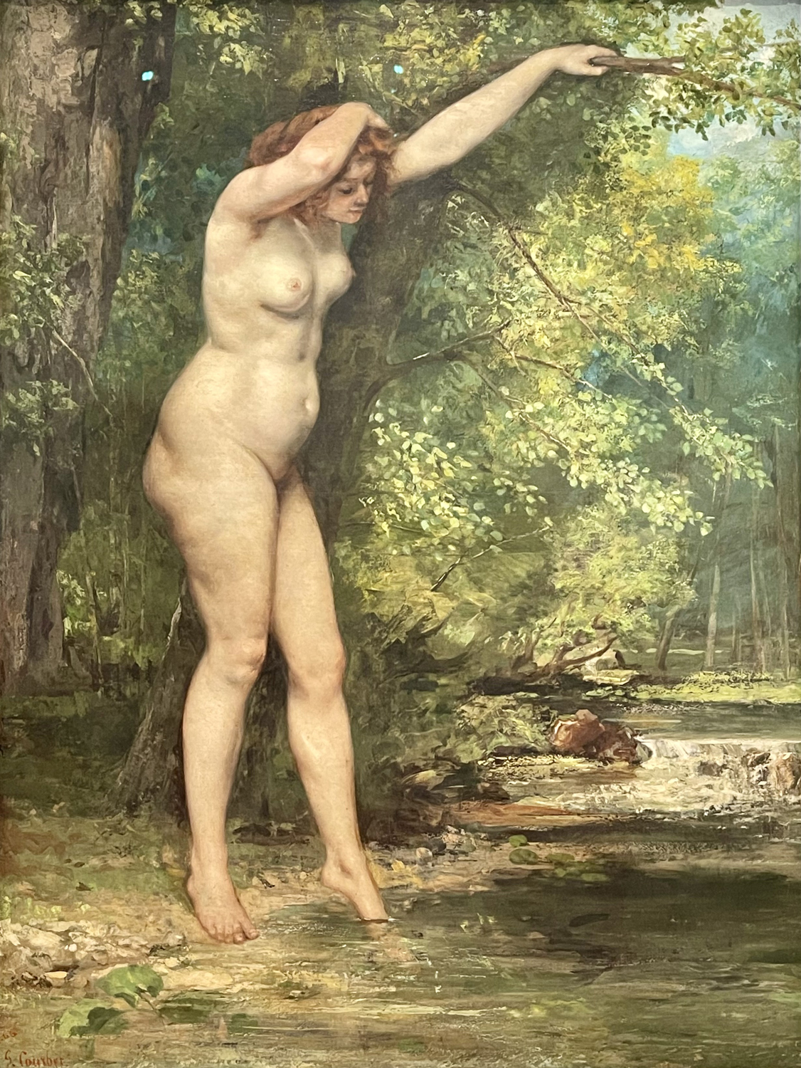 The Young Bather, 1866
