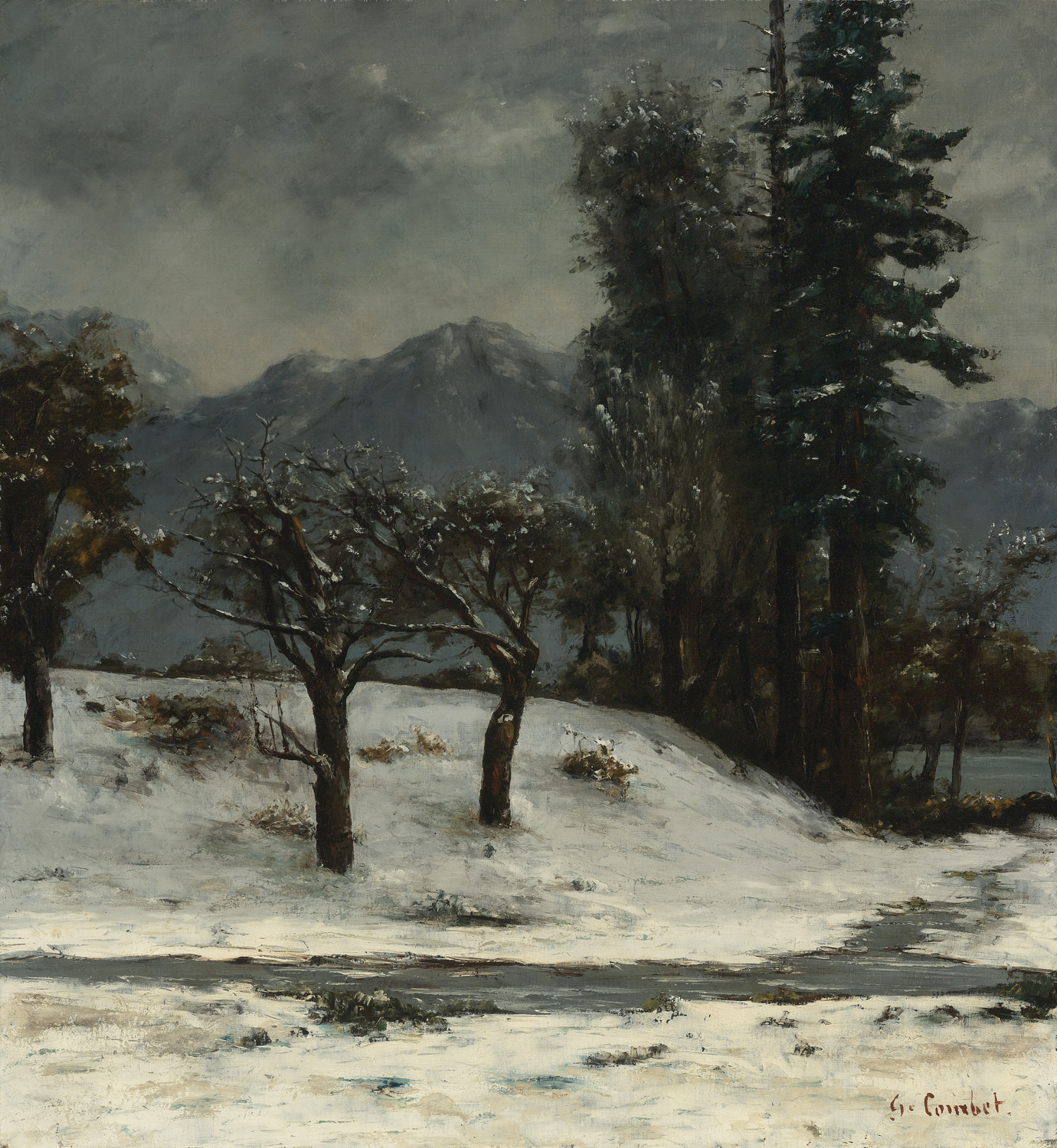 Neige (Snow), c. 1875