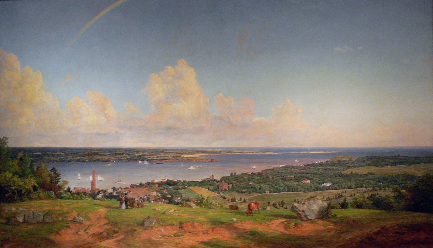 The Narrows from Staten Island, 1868