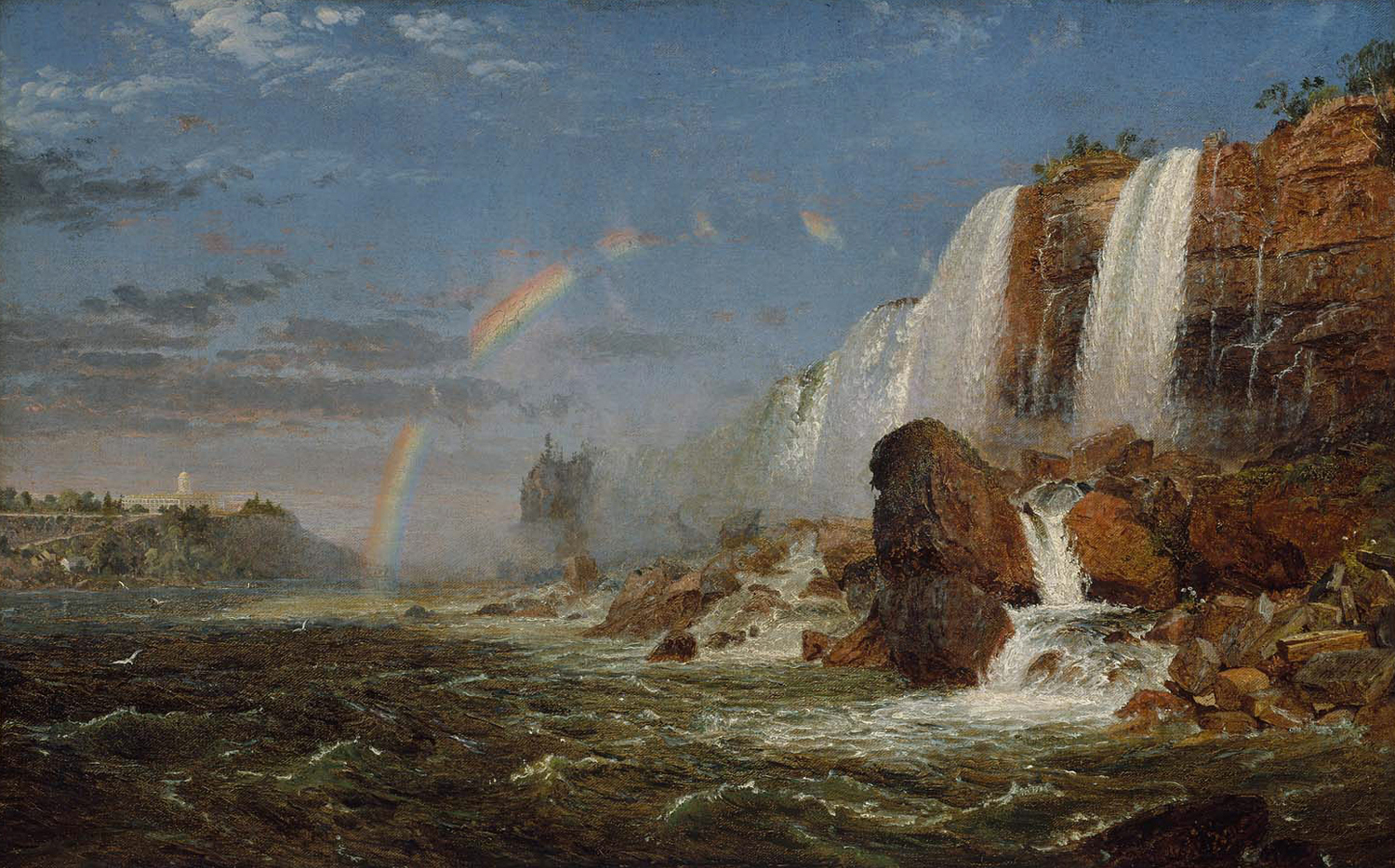 Niagara Falls from the Foot of Goat Island, 1857