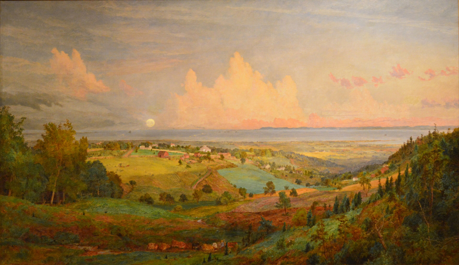 Looking Oceanward from Todt Hill, 1895