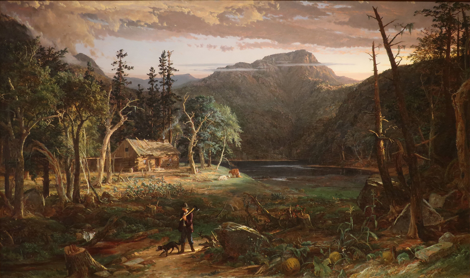 The Backwoods of America, 1858