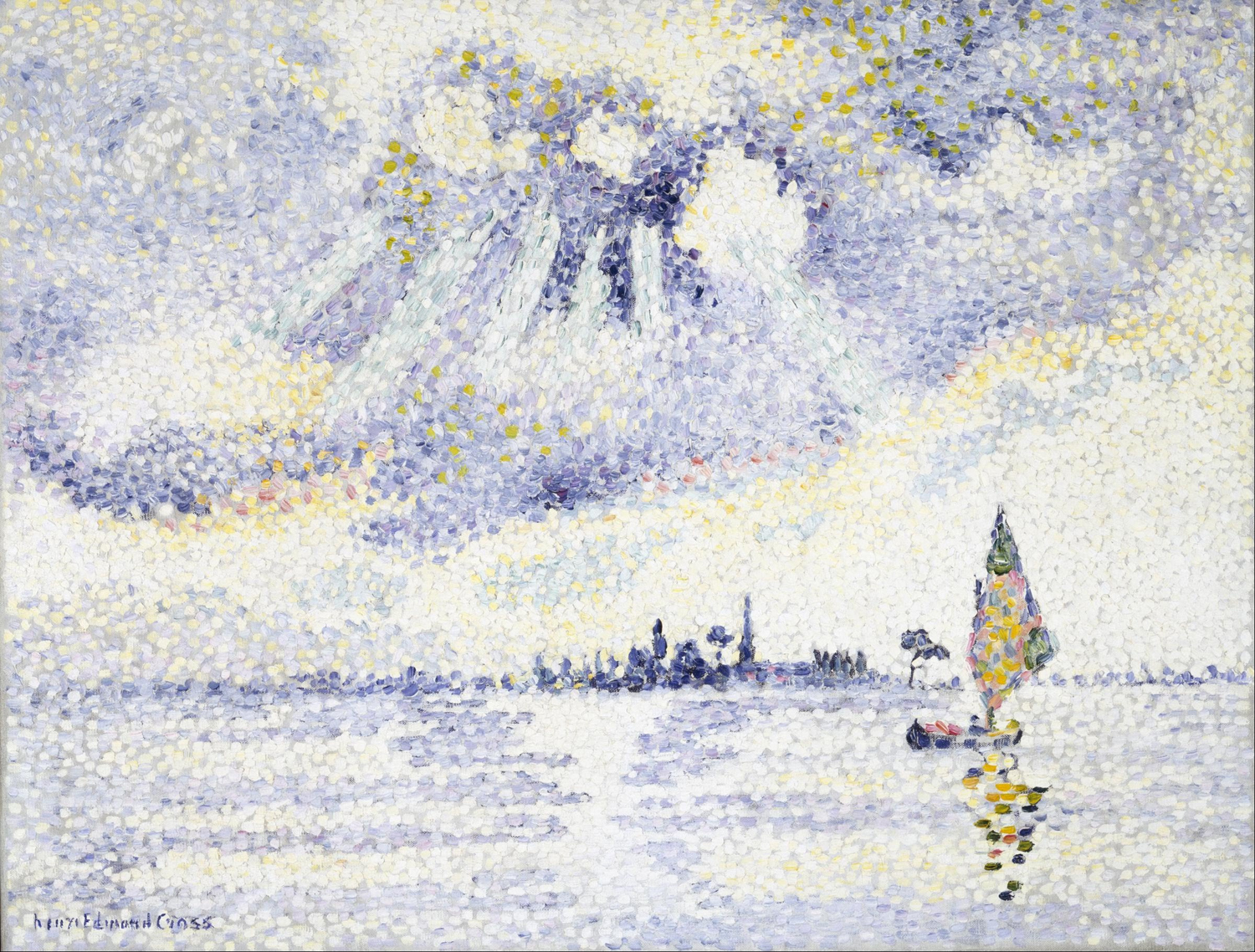 Sunset on the Lagoon, Venice, c. 1908