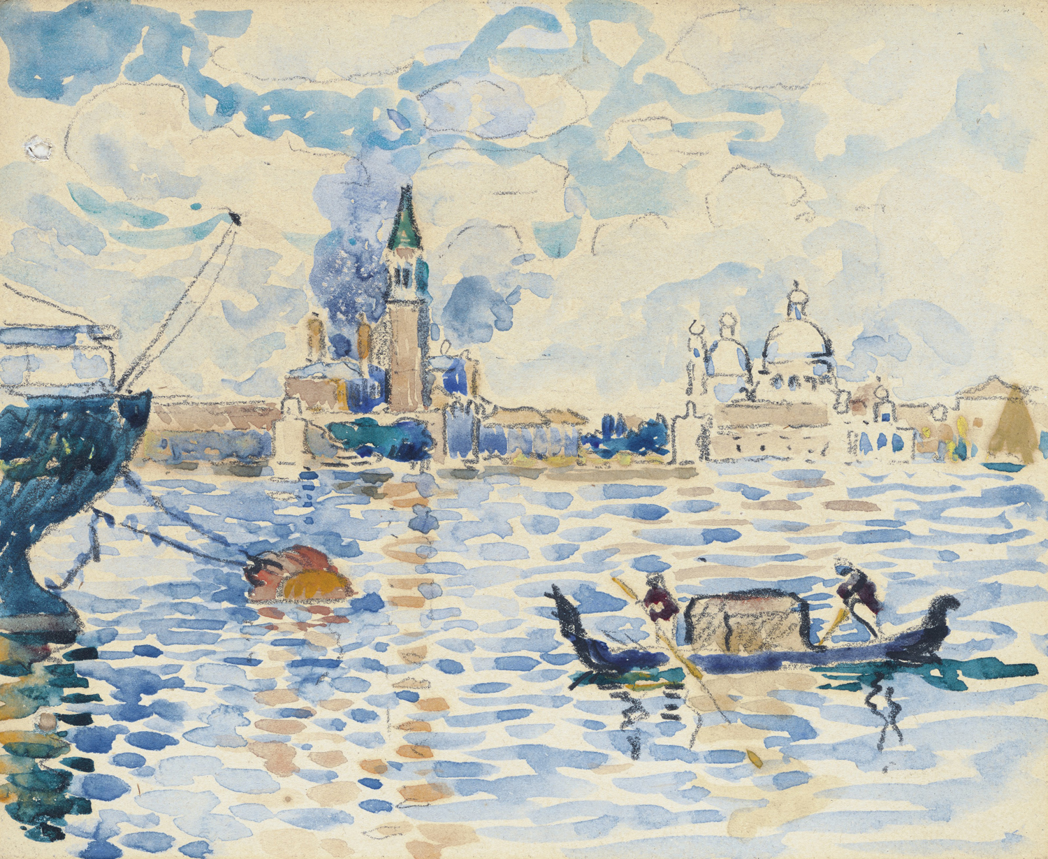Venice. View from the Basin of Saint-Marc