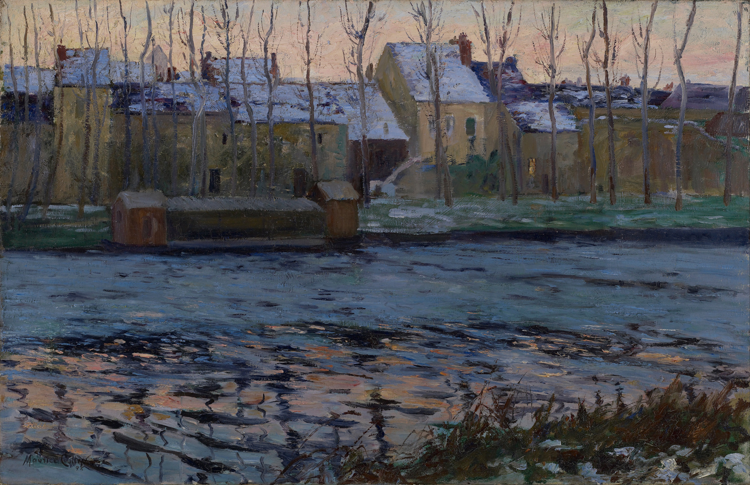 Moret, Winter, 1895