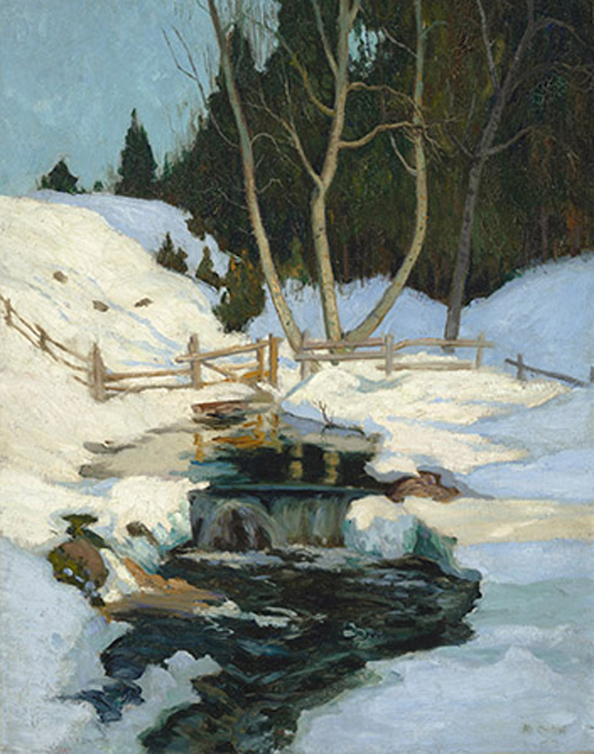 La Fonte des Neiges (Melting Snow), c. 1930