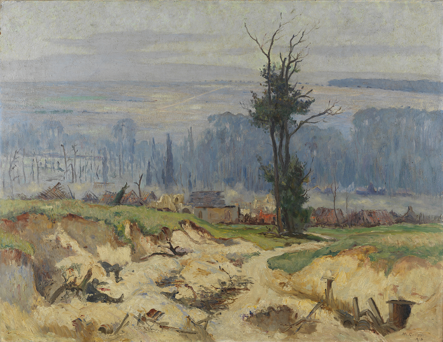 Gentelles, 1918
