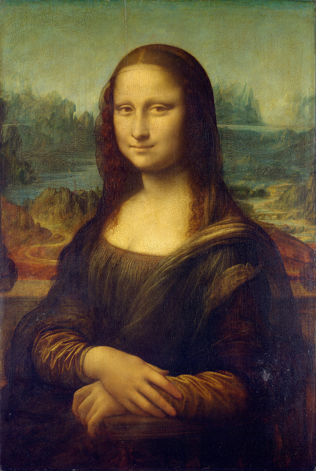 Portrait of Mona Lisa del Giocondo, c. 1503-06