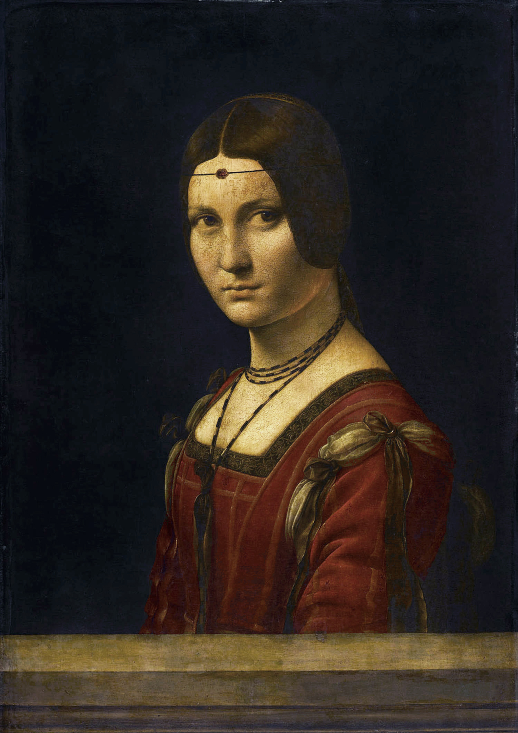 La Belle Ferronniere (Lady with a Headband), 1495