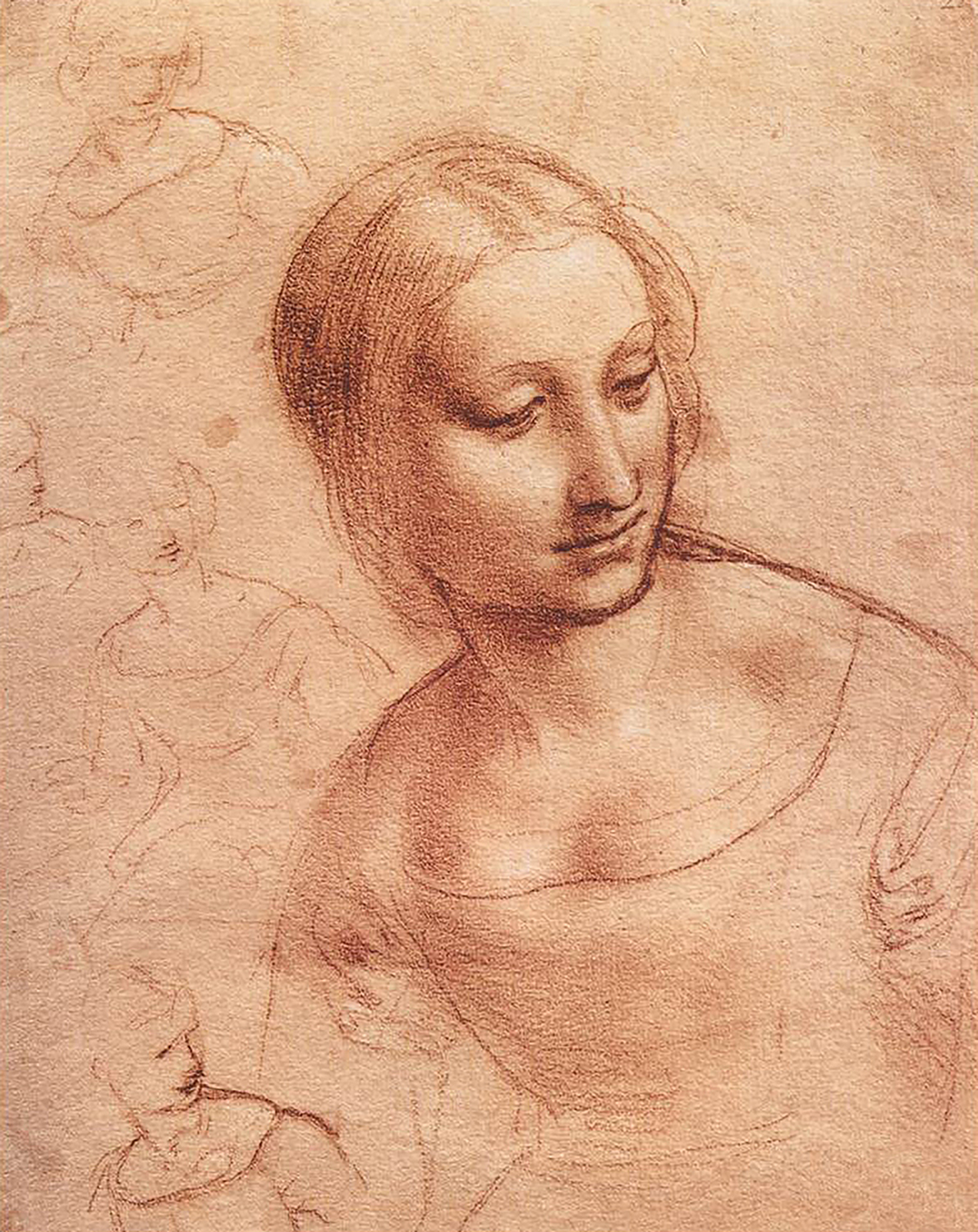 Study for Madonna of the Yarnwinder, early 16th century