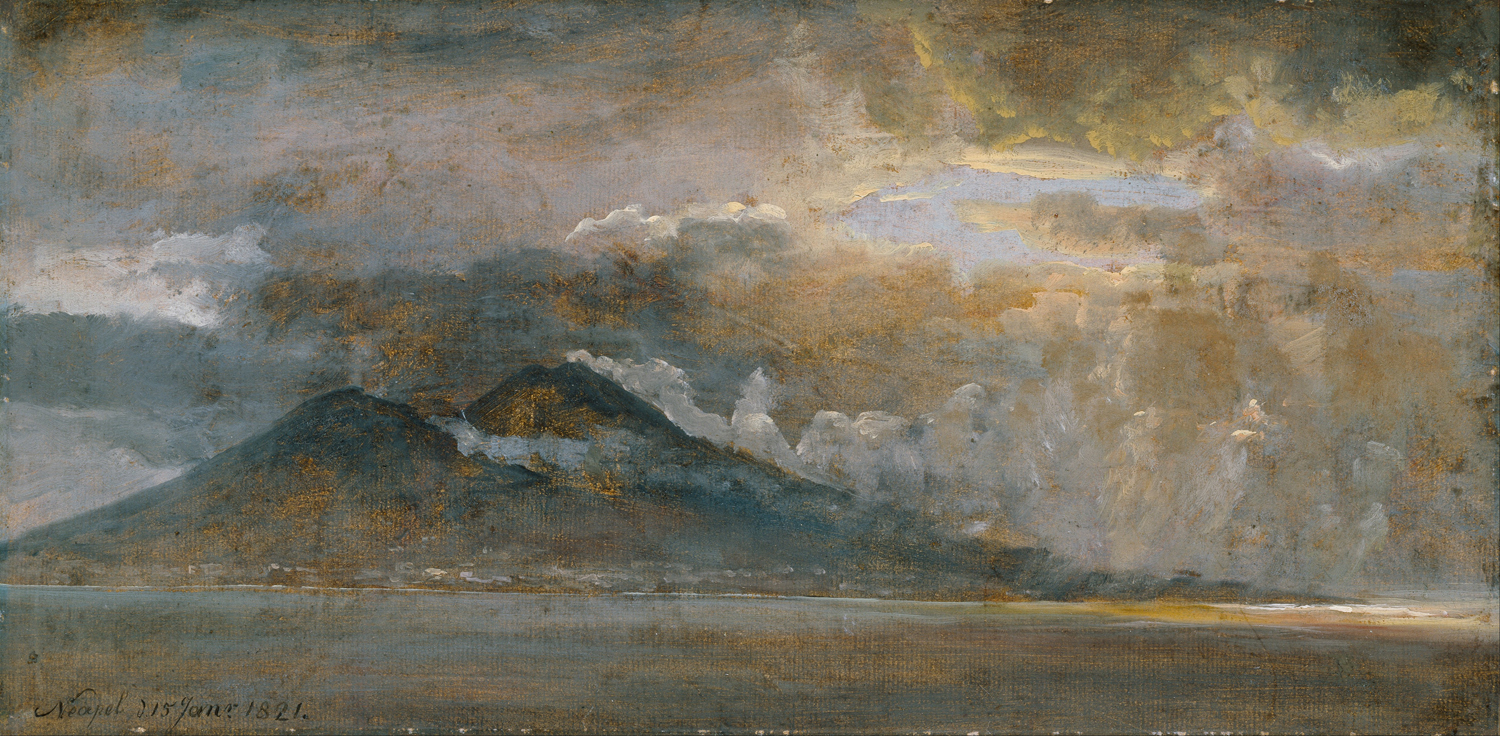 The Bay of Naples and Vesuvius, 1821