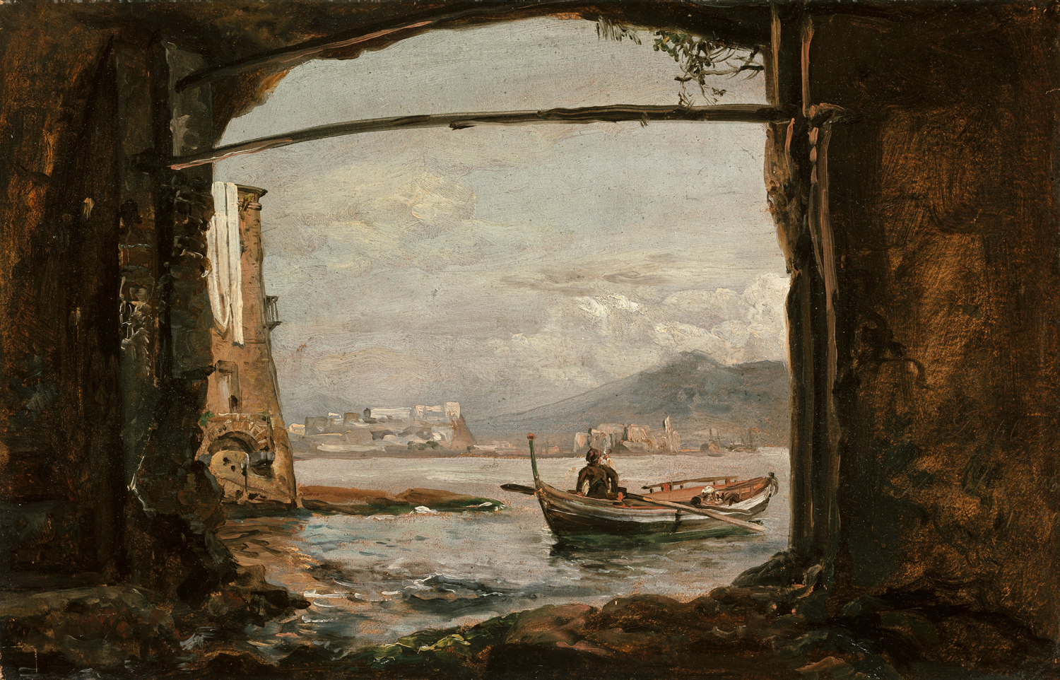 View from a Grotto Near Posillipo, 1820