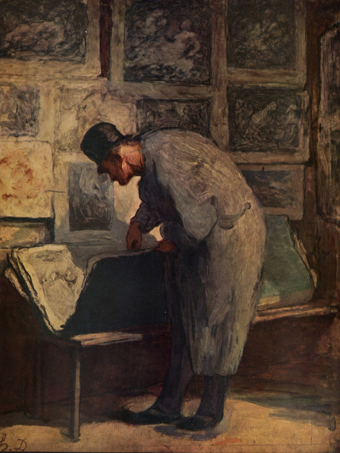 The Print Collector, c. 1860