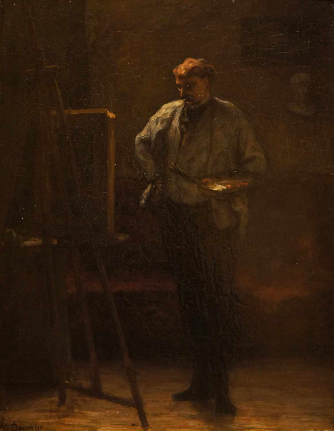 An Artist, c. 1870-75