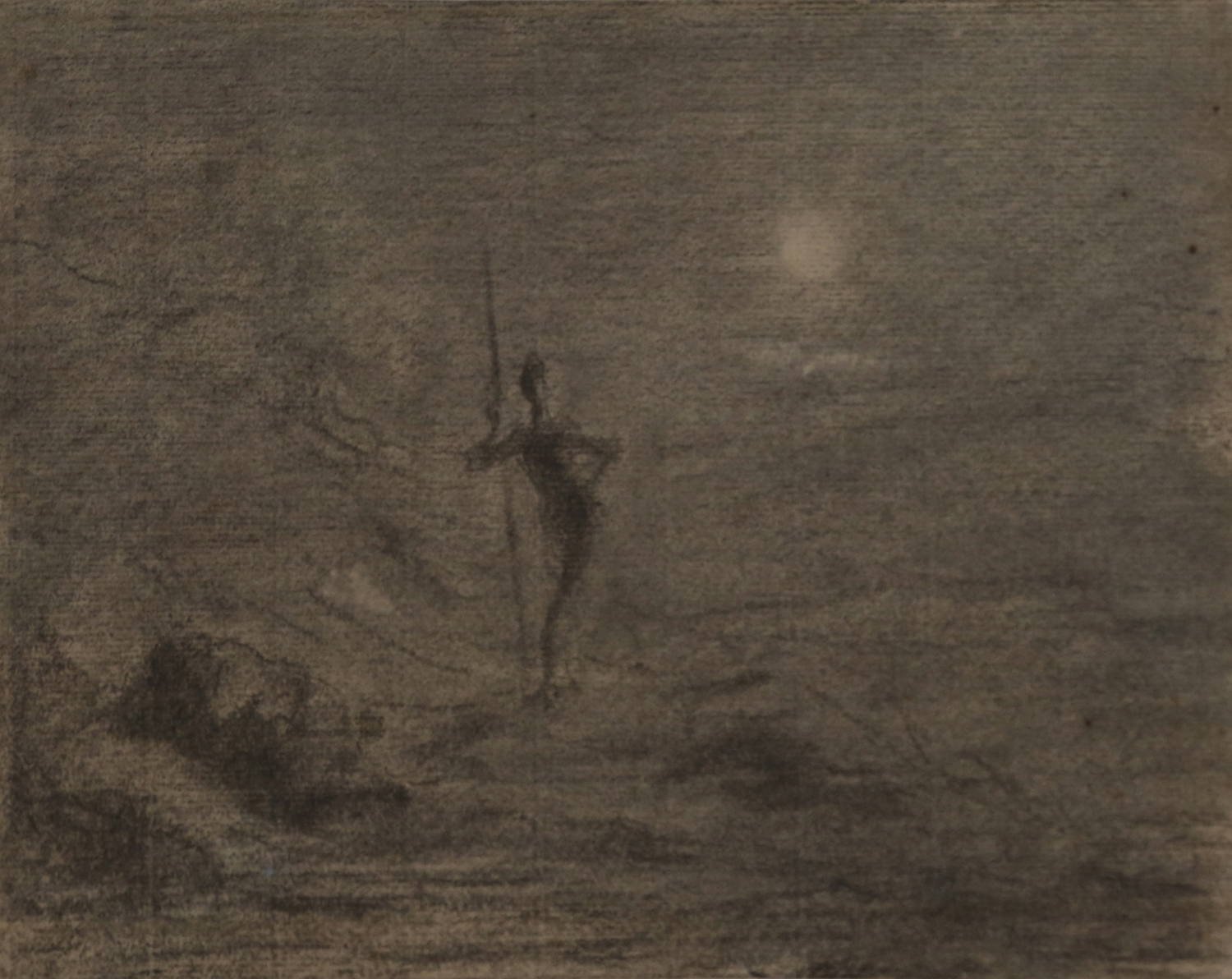 Don Quixote in the Moonlight, c. 1850