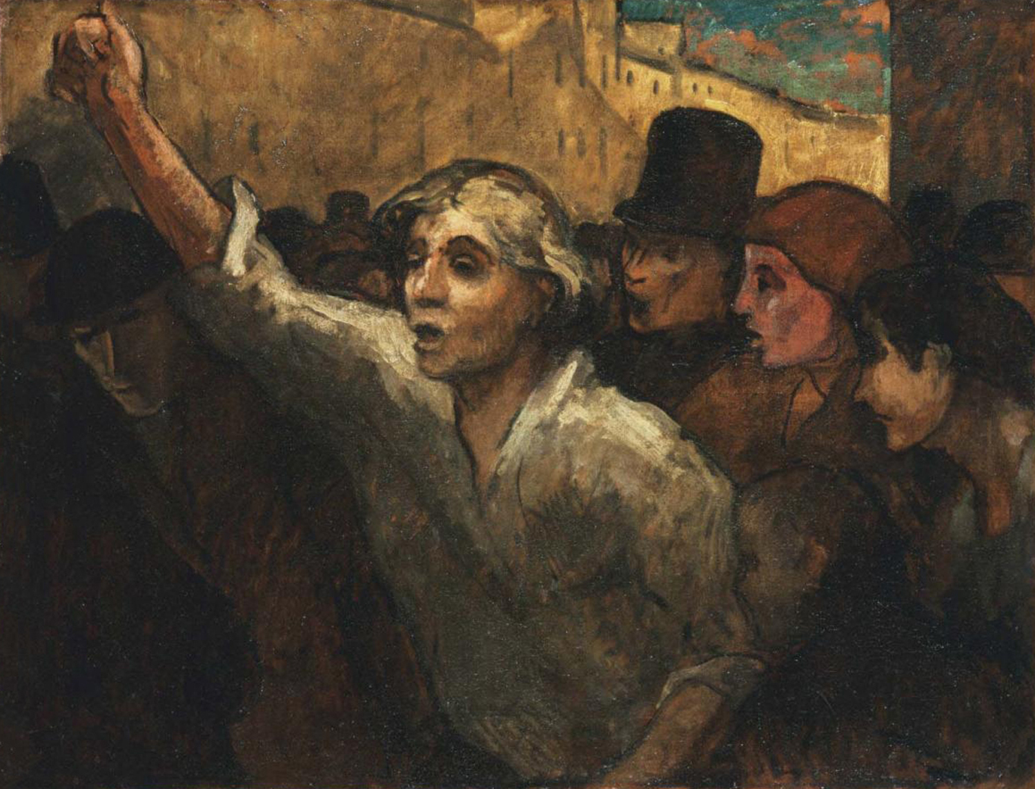 The Uprising (l'Emeute), c. 1848 or later