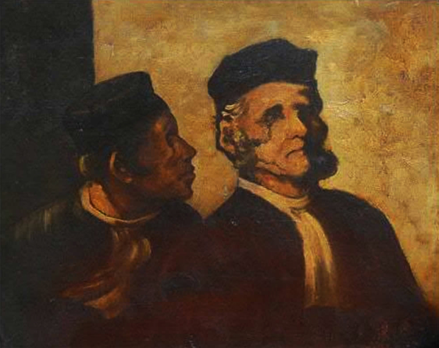 The Two Attorneys, c. 1855-57