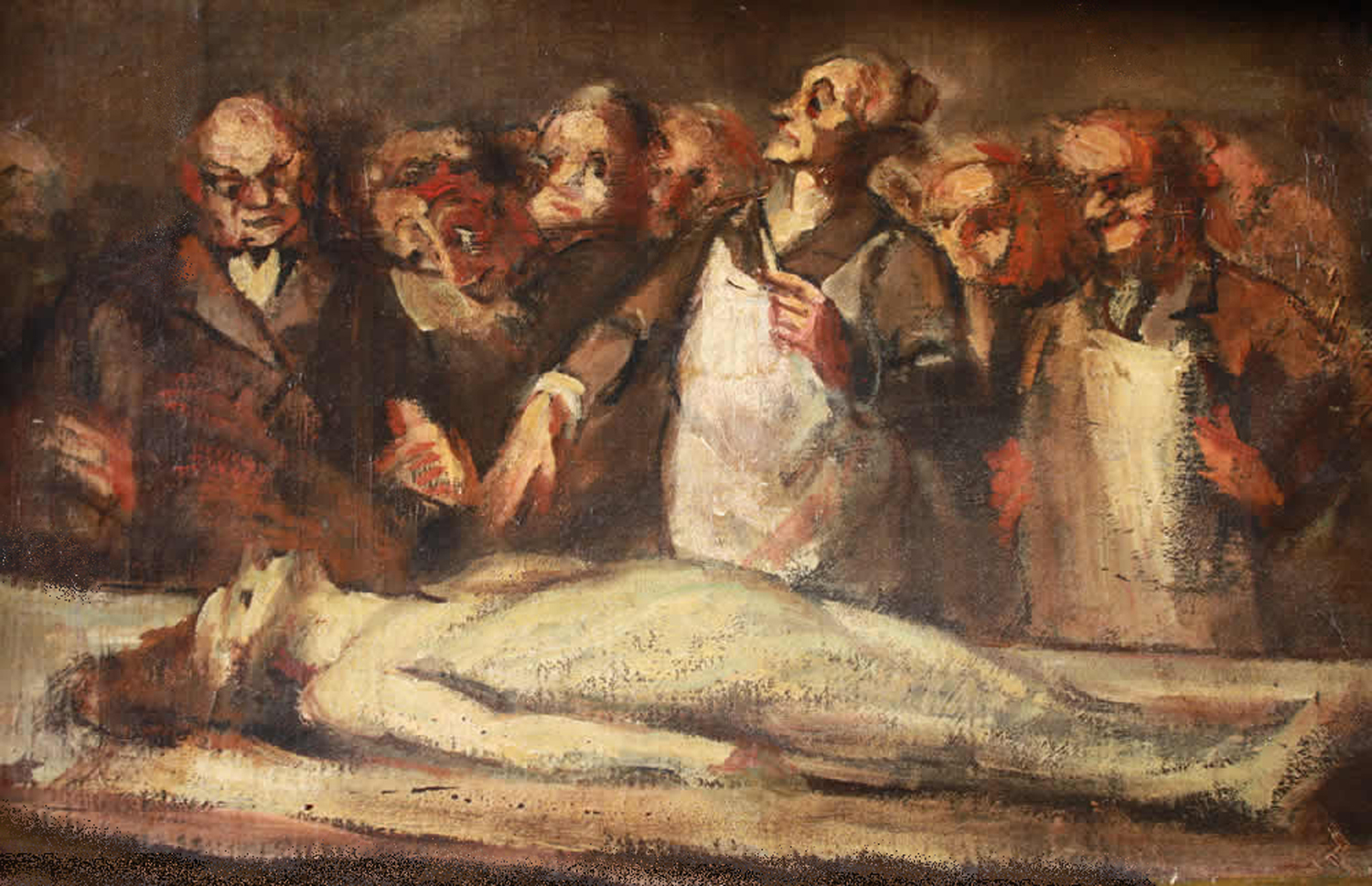 An Anatomy Lecture, 19th century