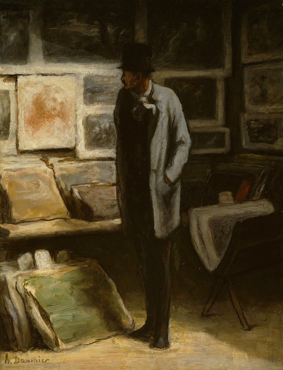 The Print Collector, c. 1862