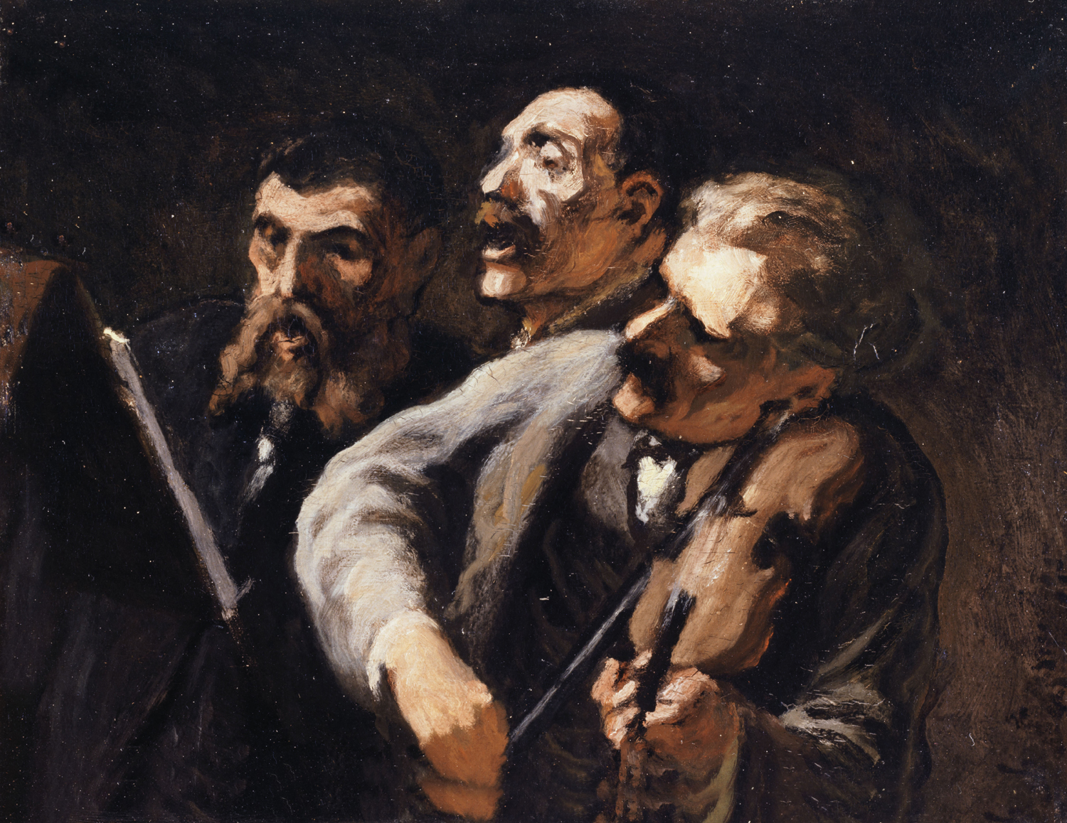 Trio of Amateurs, c. 1863-67