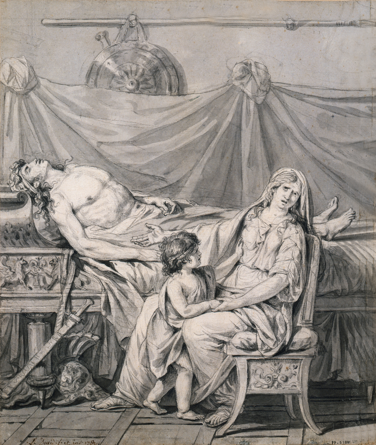 The Grief of Andromache, 1782