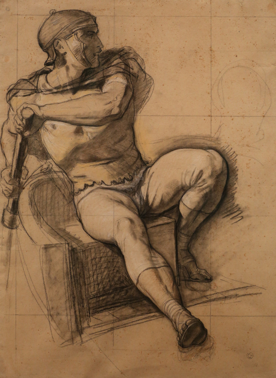 Study of a Roman Warrior, 18th century