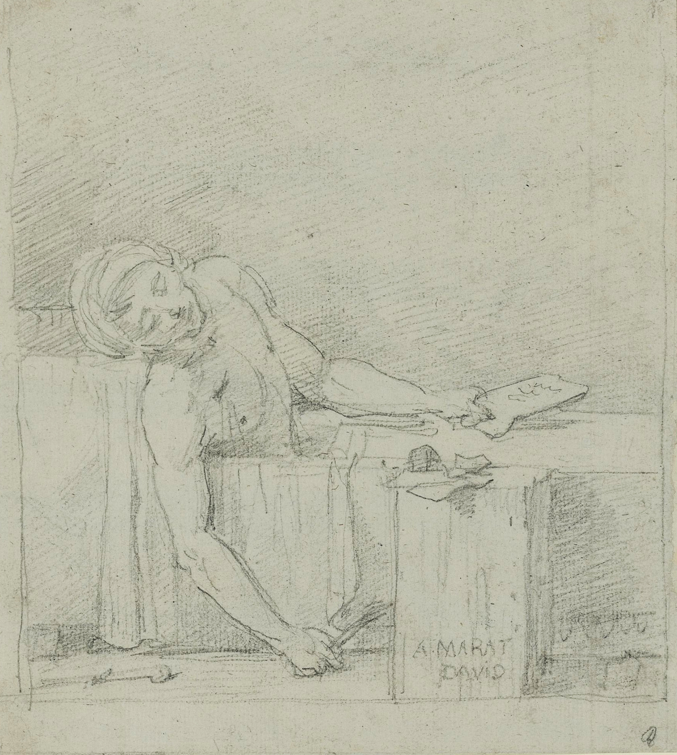 The Death of Marat, c. 1790-93