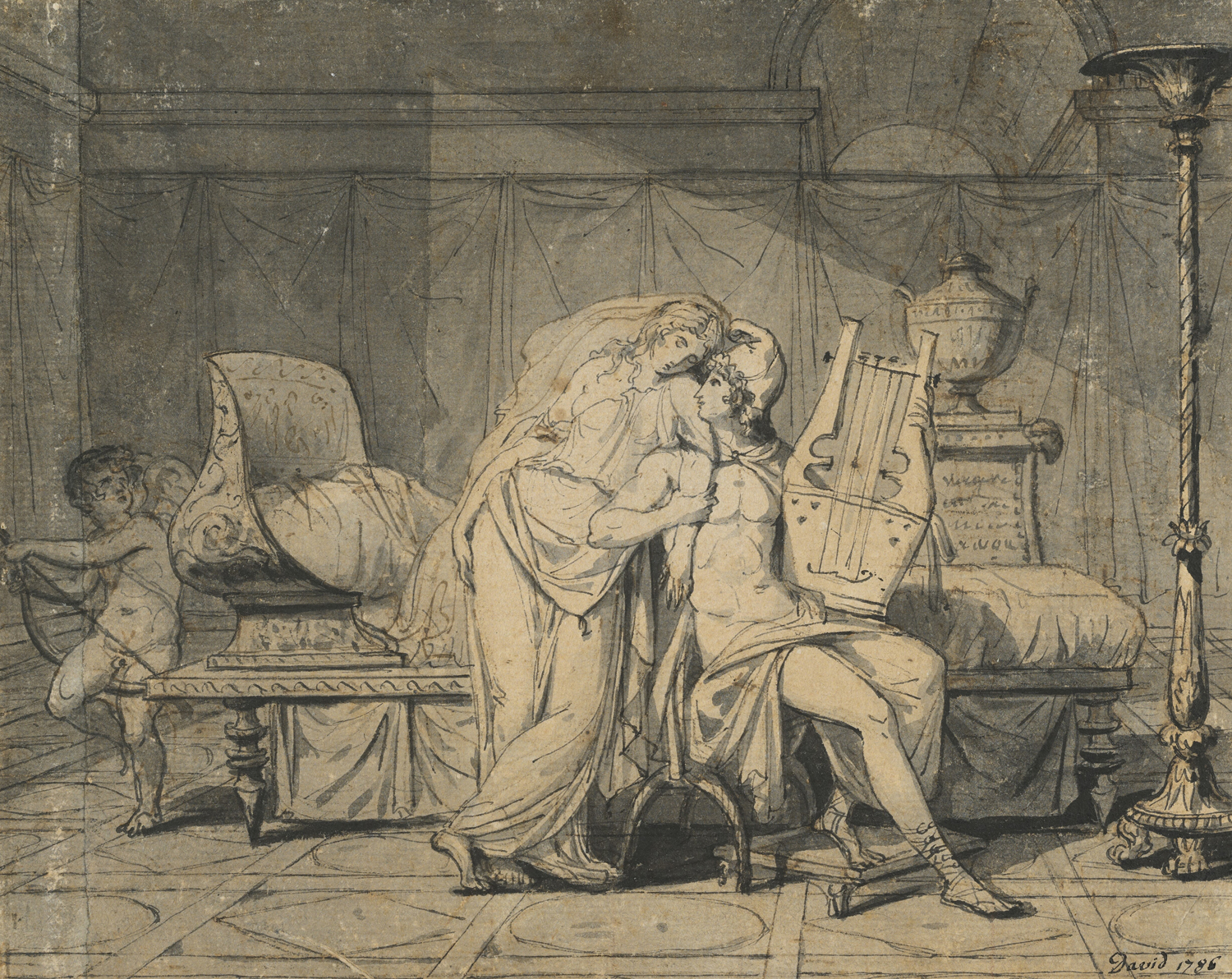 Paris and Helen, 1786