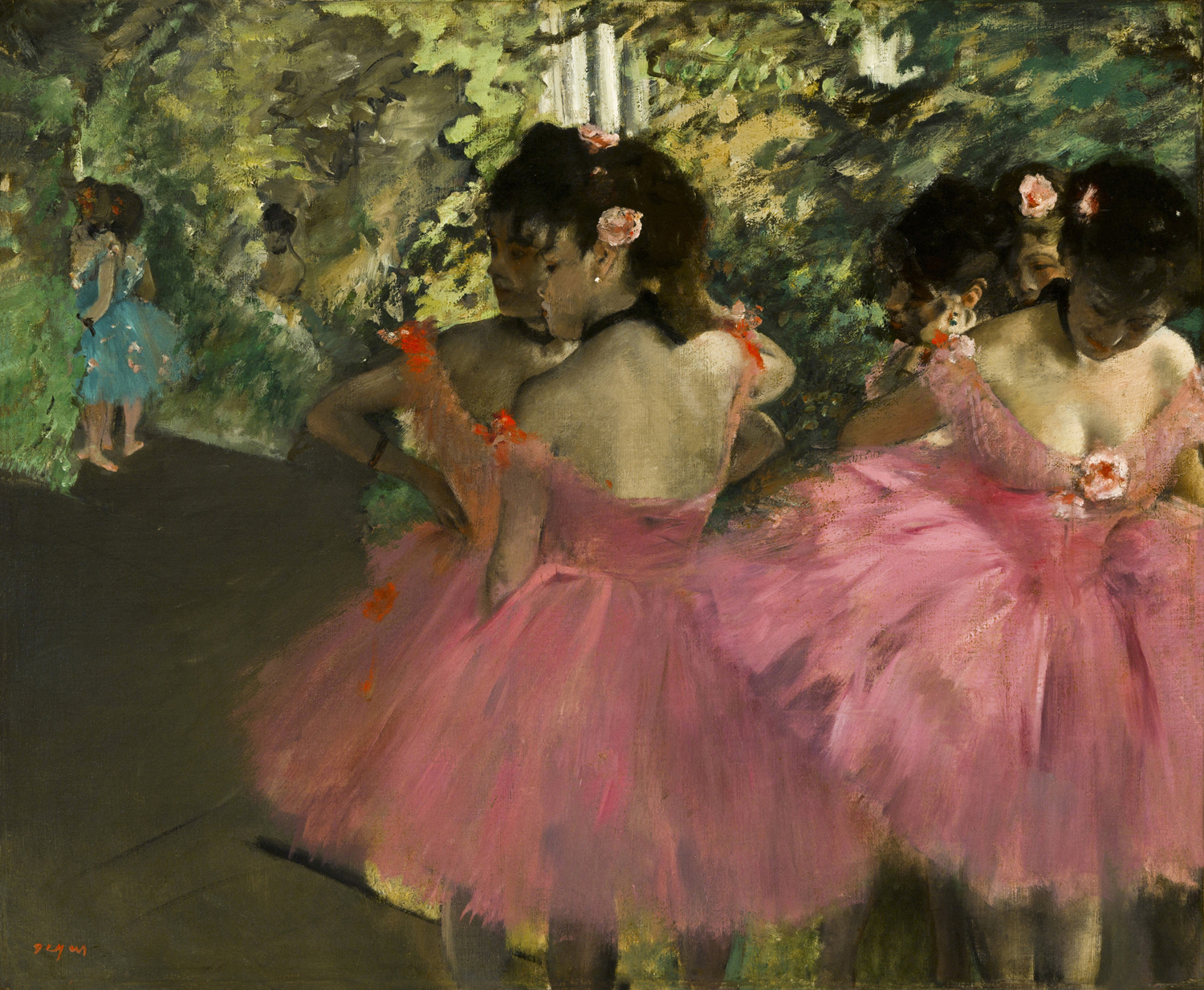 Ballerinas in Pink, c. 1876