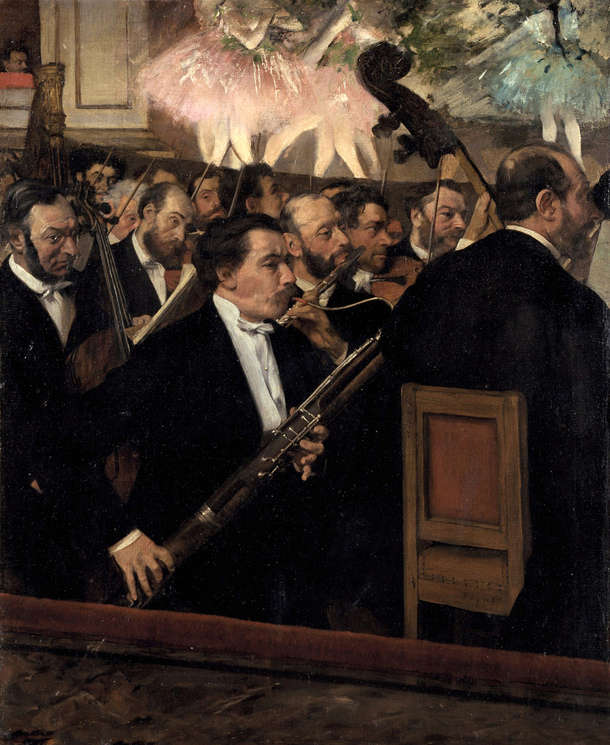 The Orchestra at the Opera, c. 1870