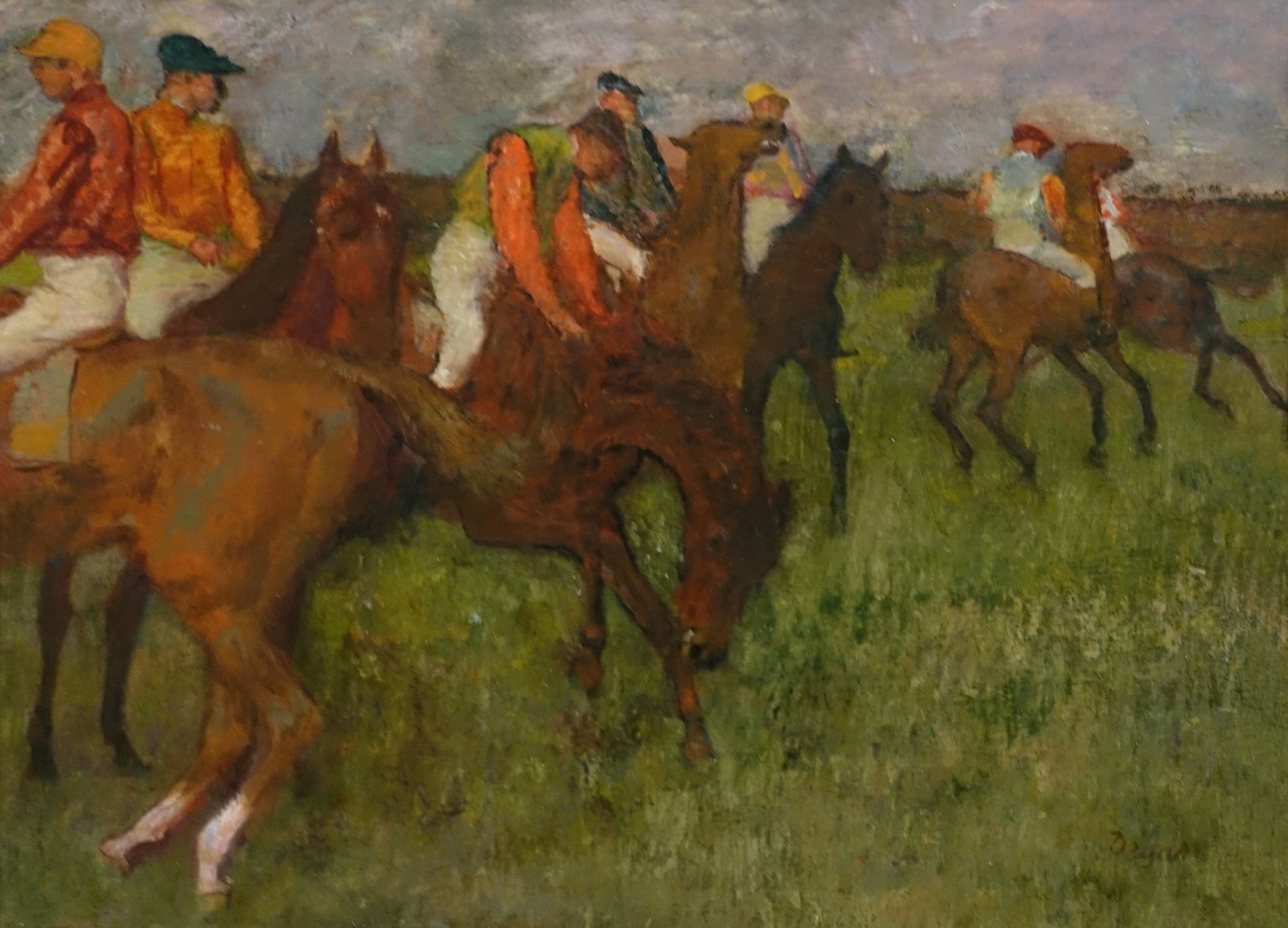 Jockeys Before the Race, late 19th century
