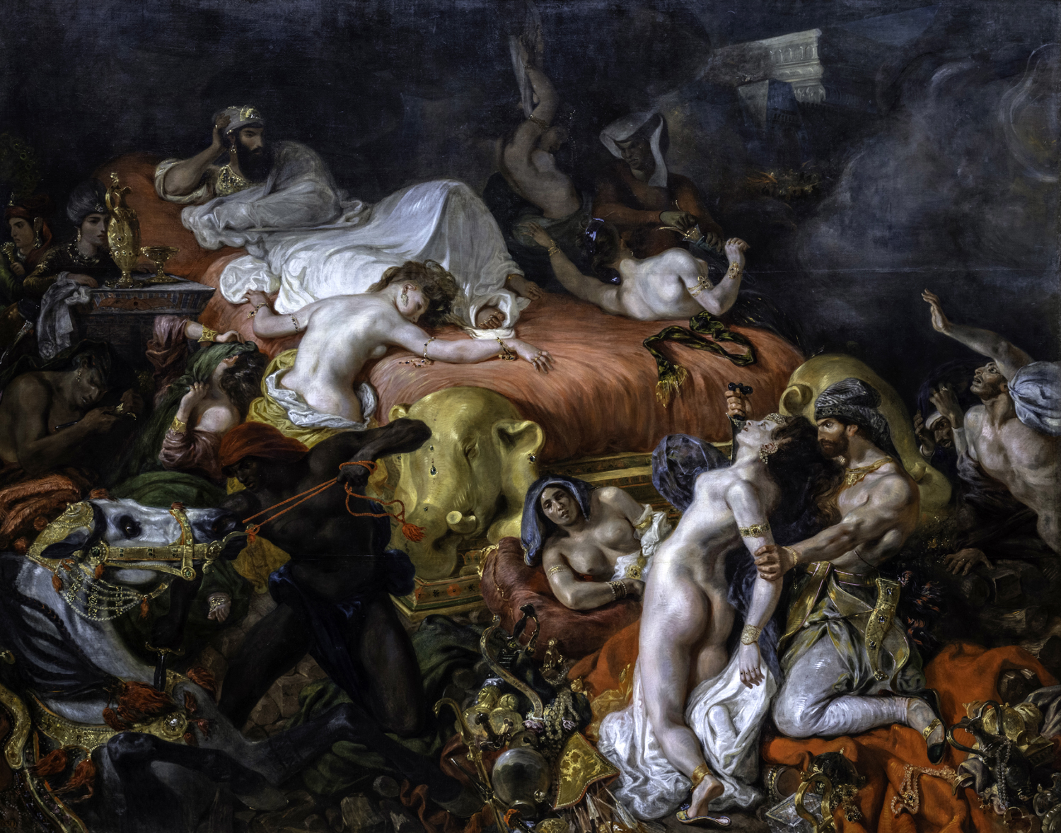 Death of Sardanapalus, 1827