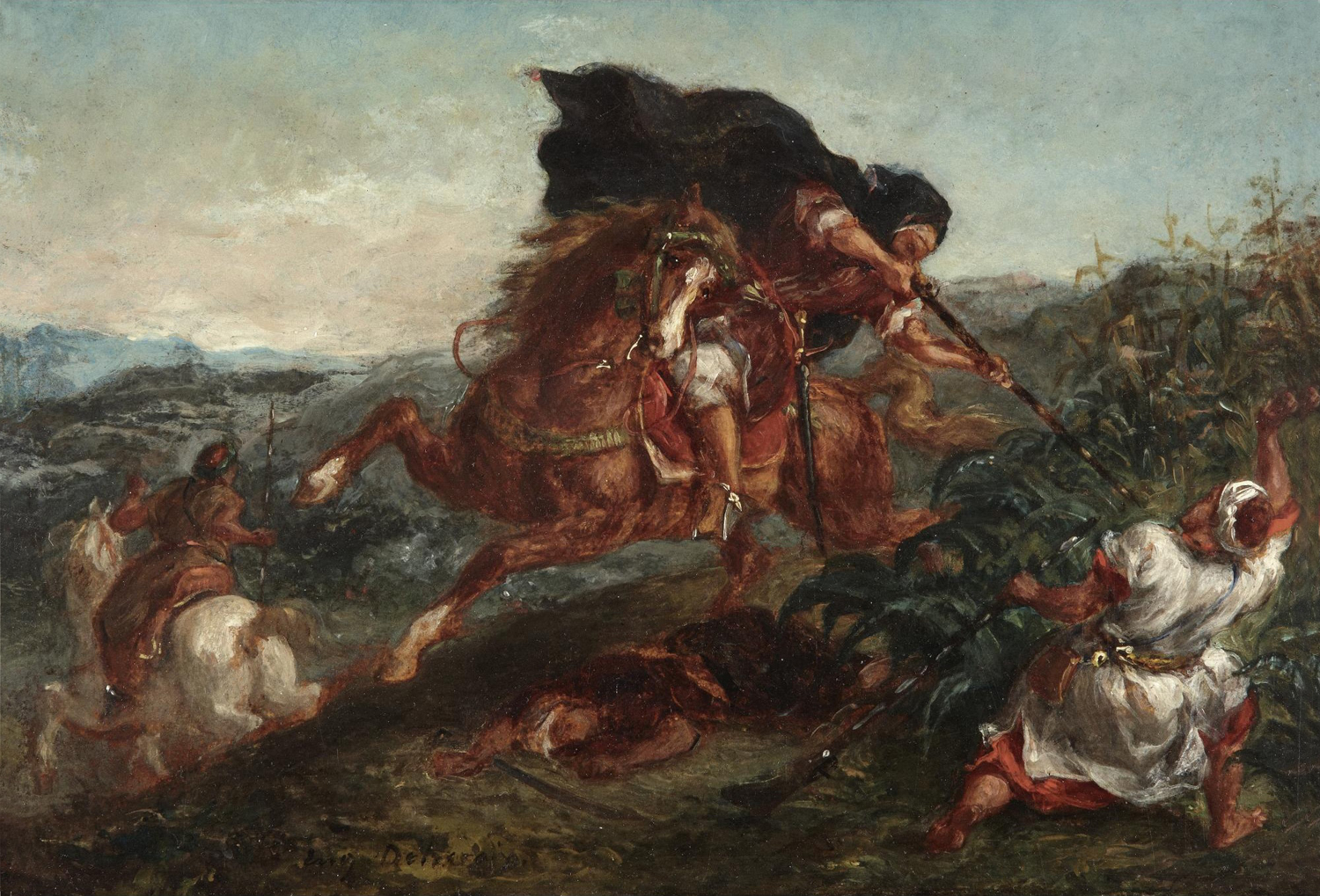 The Fight, c. 1856-58