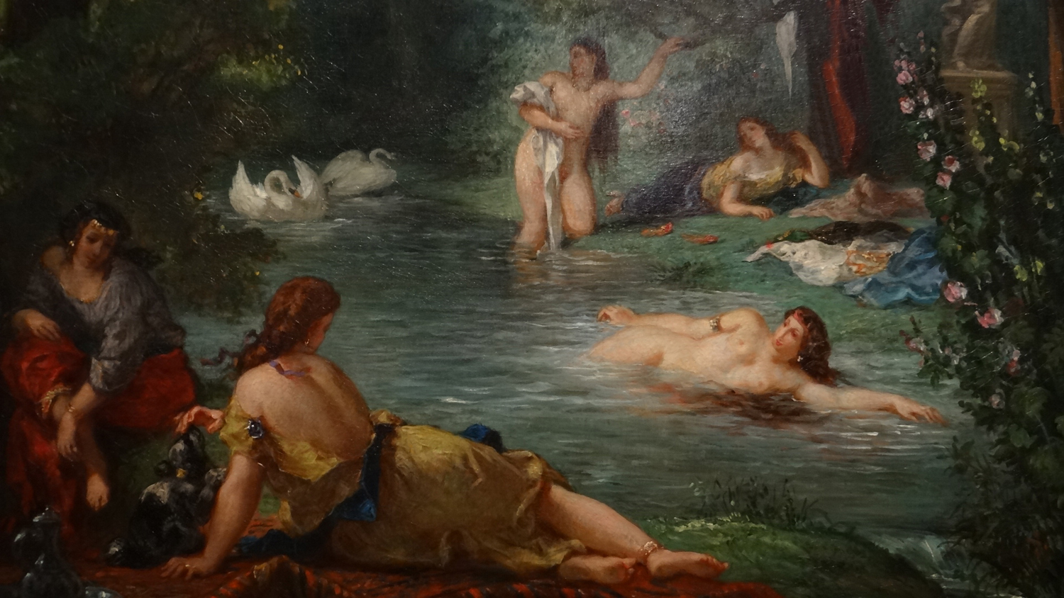 The Swimmers, 1854