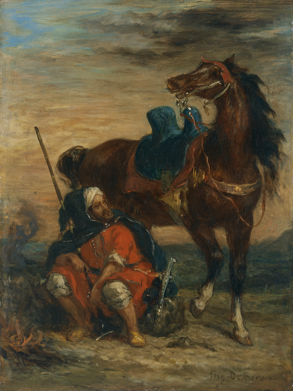 Arab Rider, c. 1854