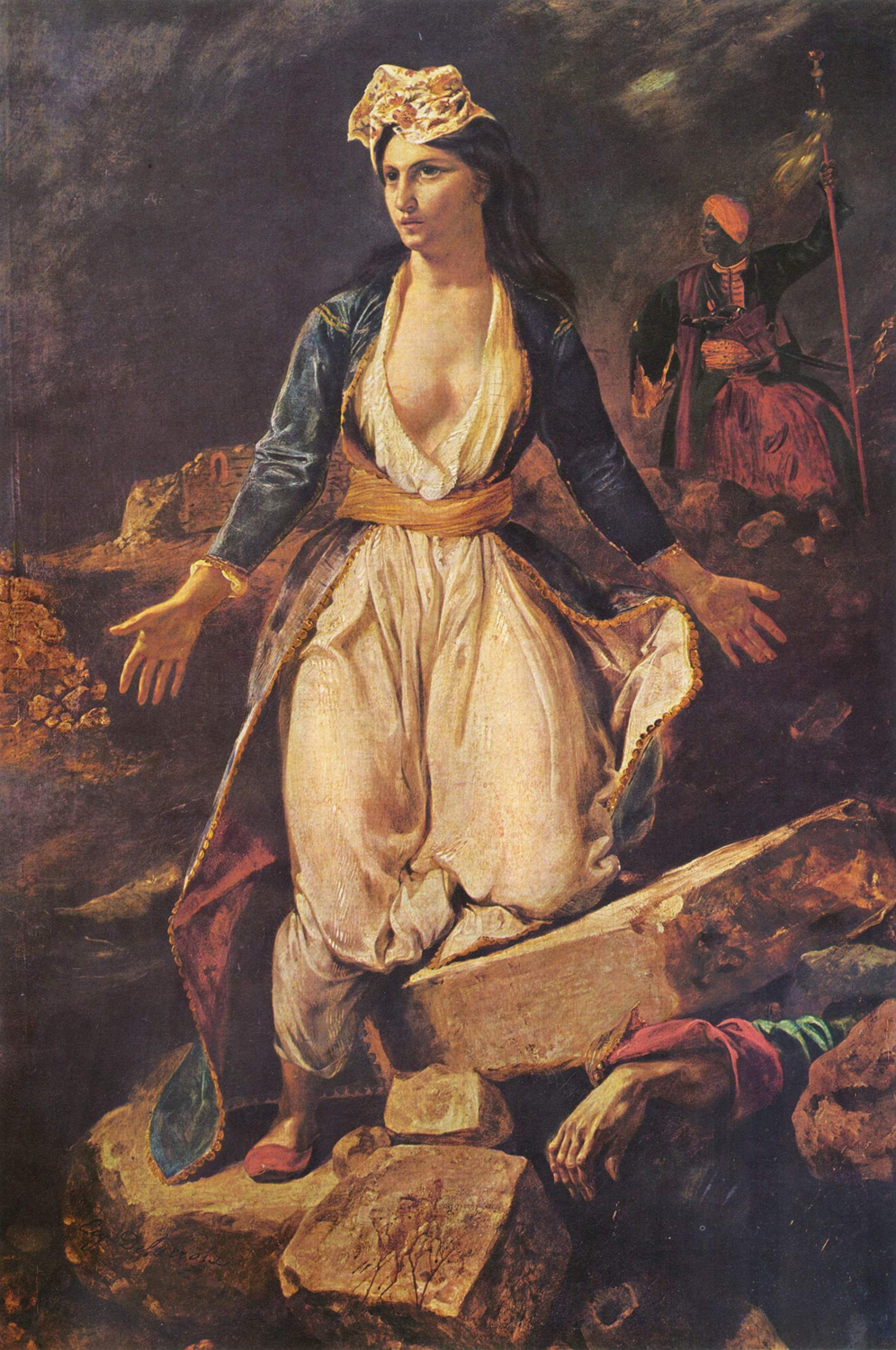 Greece on the Ruins of Missolonghi, 1826