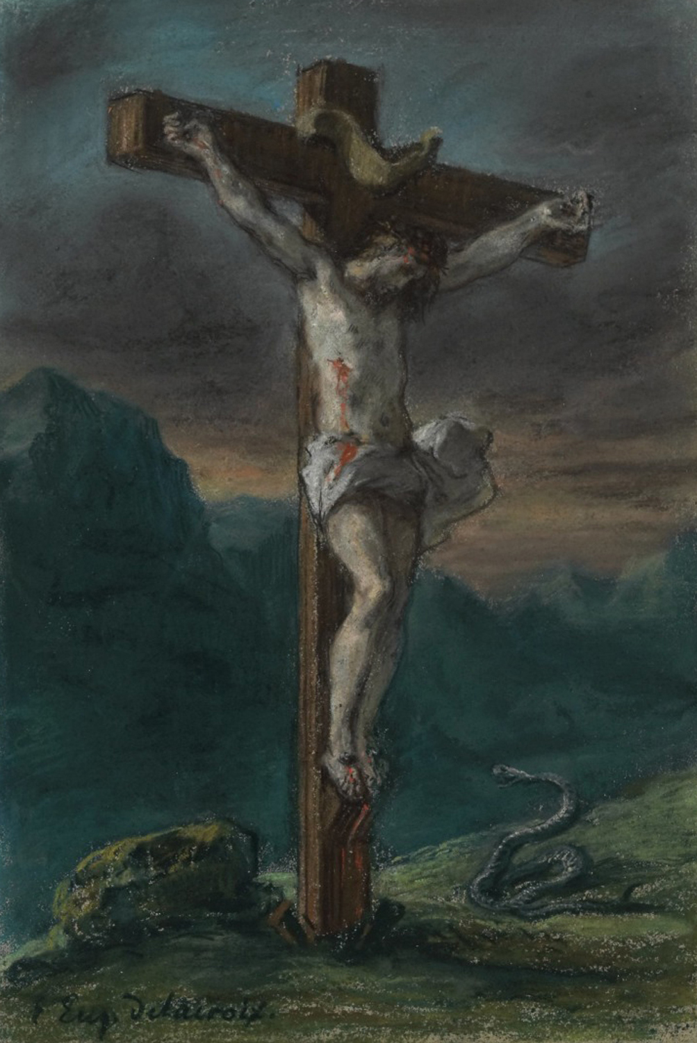 Christ on the Cross, c. 1853-56