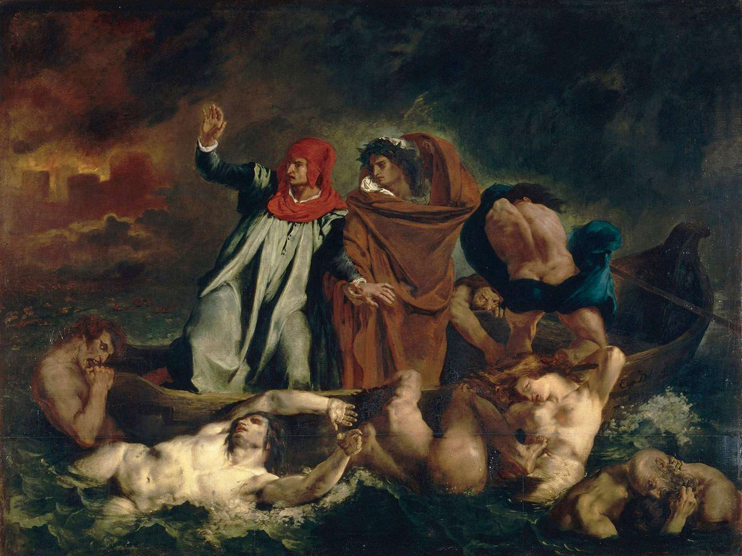 Dante's Boat, 1822