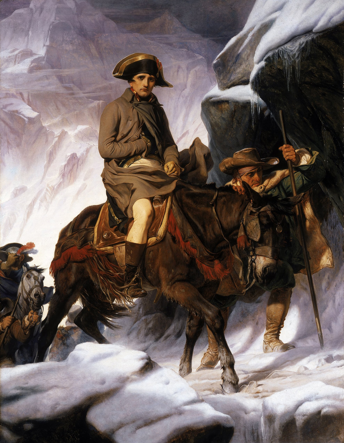 Napoleon Crossing the Alps, 1850