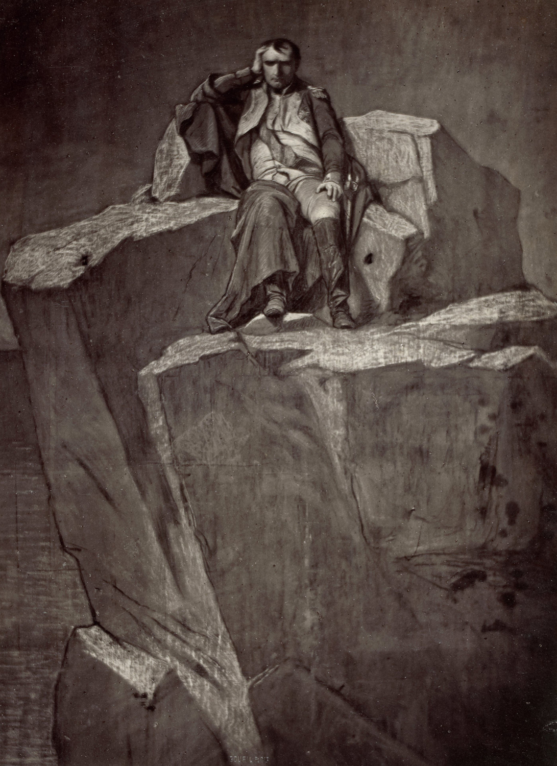 Napoleon at St. Helena, 1858