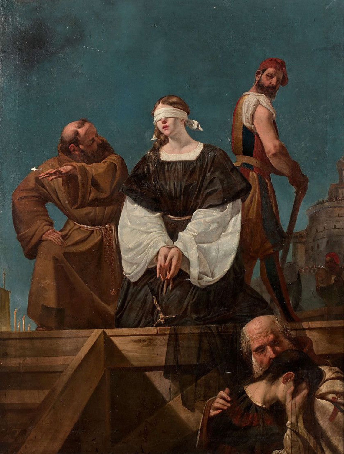 The Death of Beatrice Cenci by Beheading, 1860