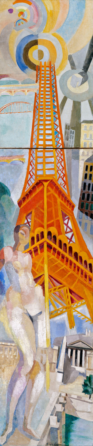 La Ville de Paris, La Femme et La Tour Eiffel, 1912