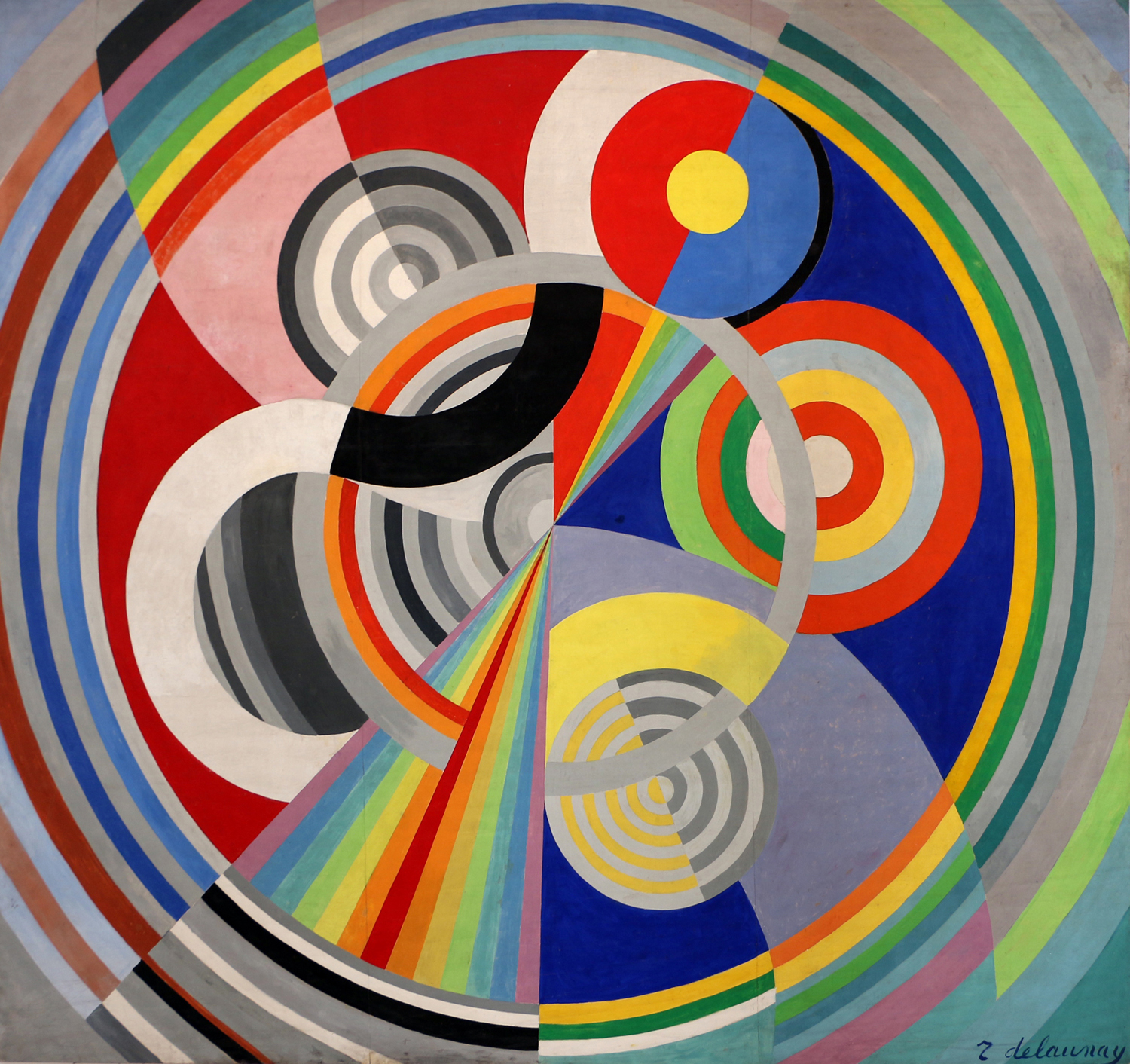 Ritmo n. 1, Decorazione per Il Salone delle Tuileries, 1938