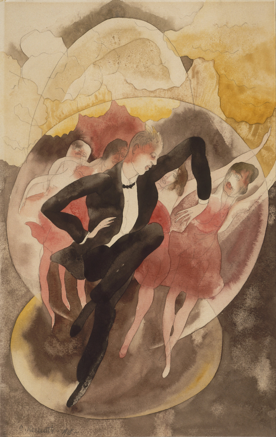 In Vaudeville (Dancer with Chorus), 1918