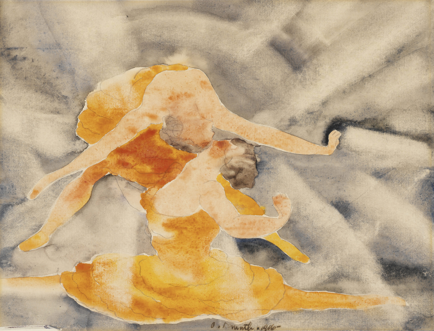 Two Women Acrobats, 1916