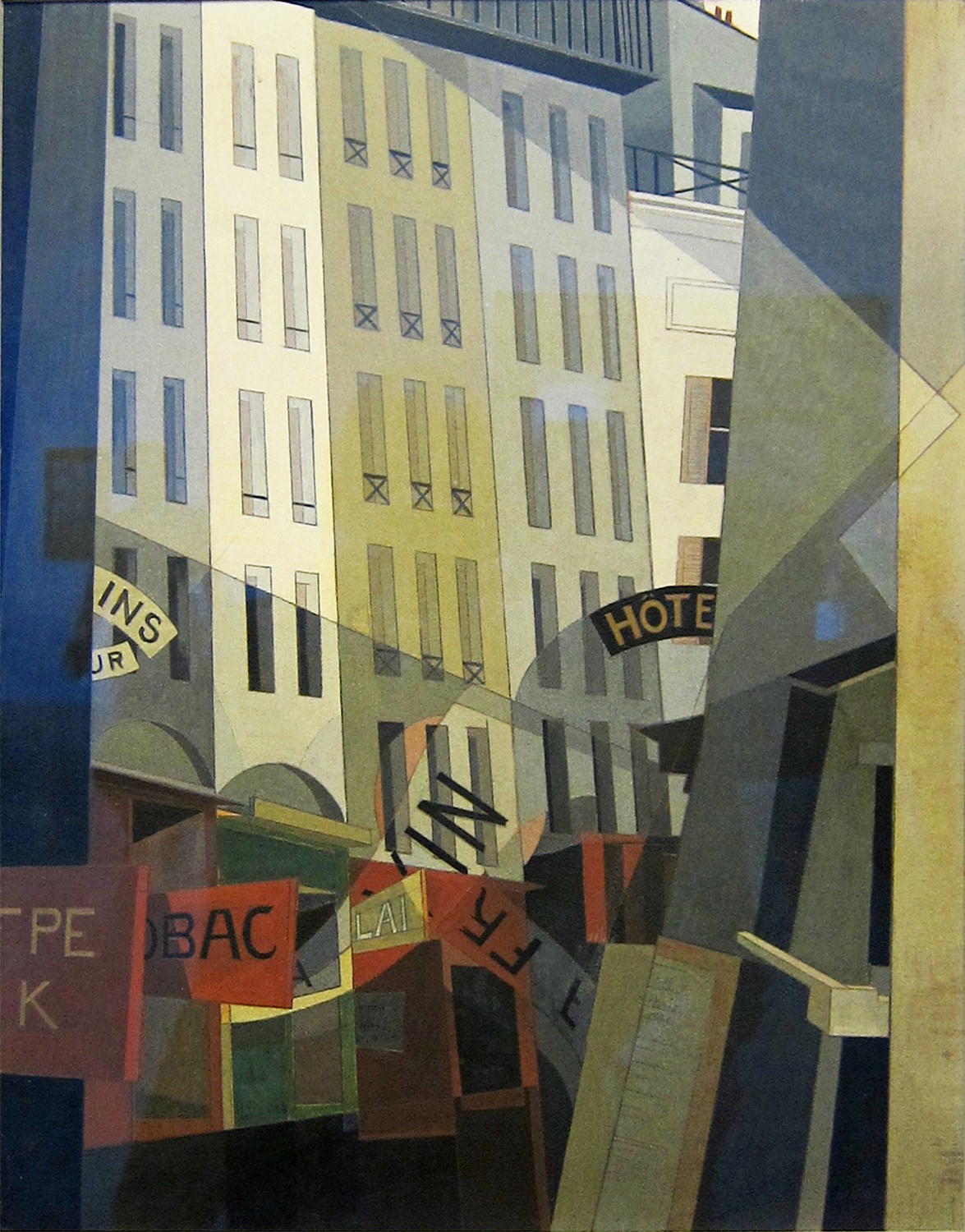 Rue du Singe qui Peche (street of the Monkey Who Fishes), 1921