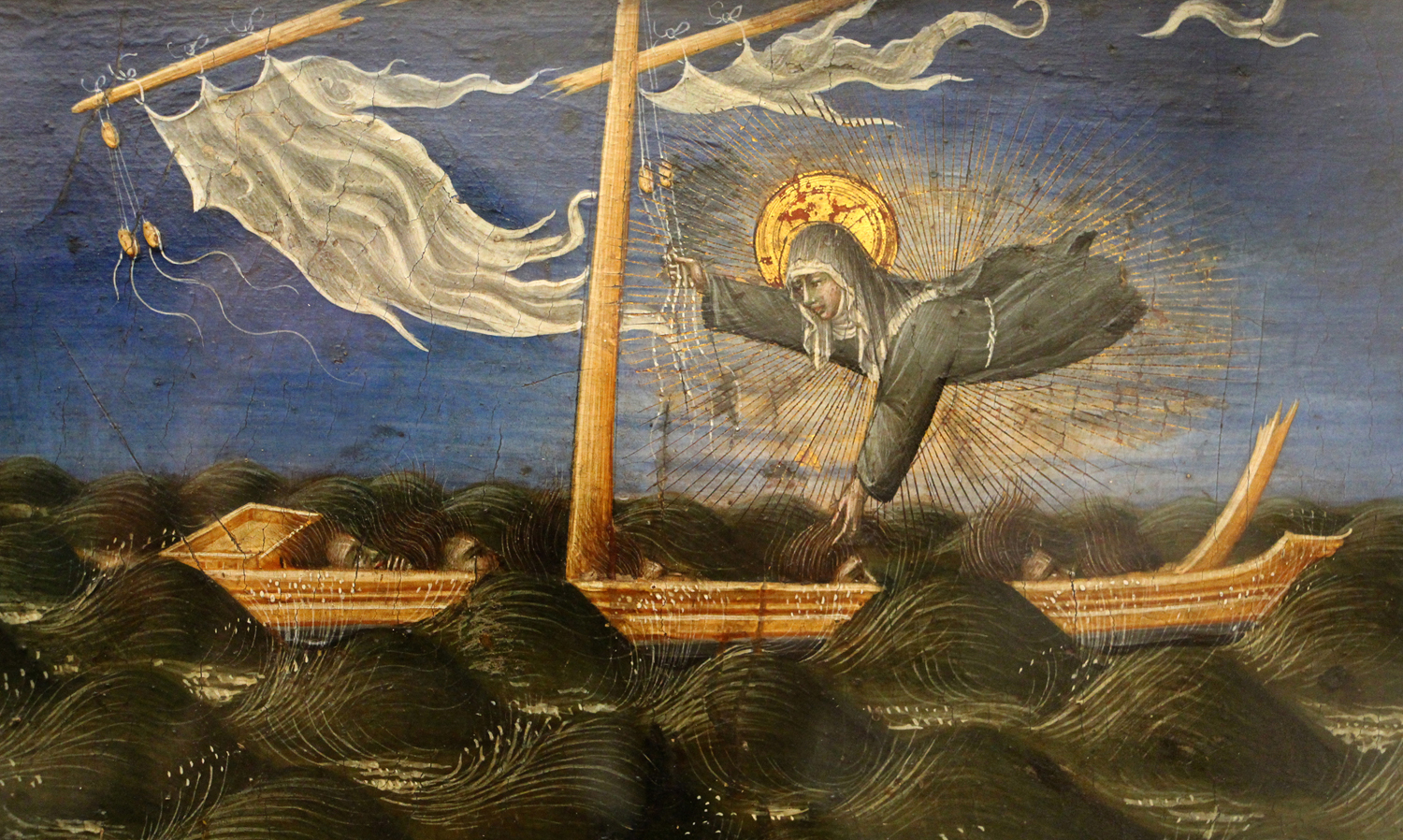 Saint Chiara Saving the Shipwrecked, c. 1455